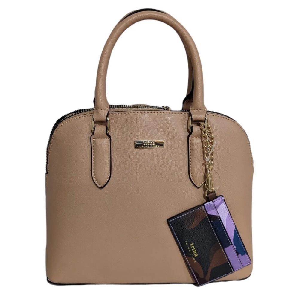 New Trina Turk tan crossbody bag